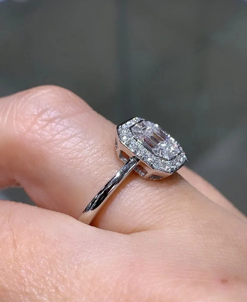 0.78CT T.W. Diamond Fancy Ring