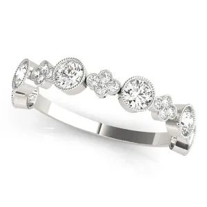 14K Stackable / Ladies Wedding Band