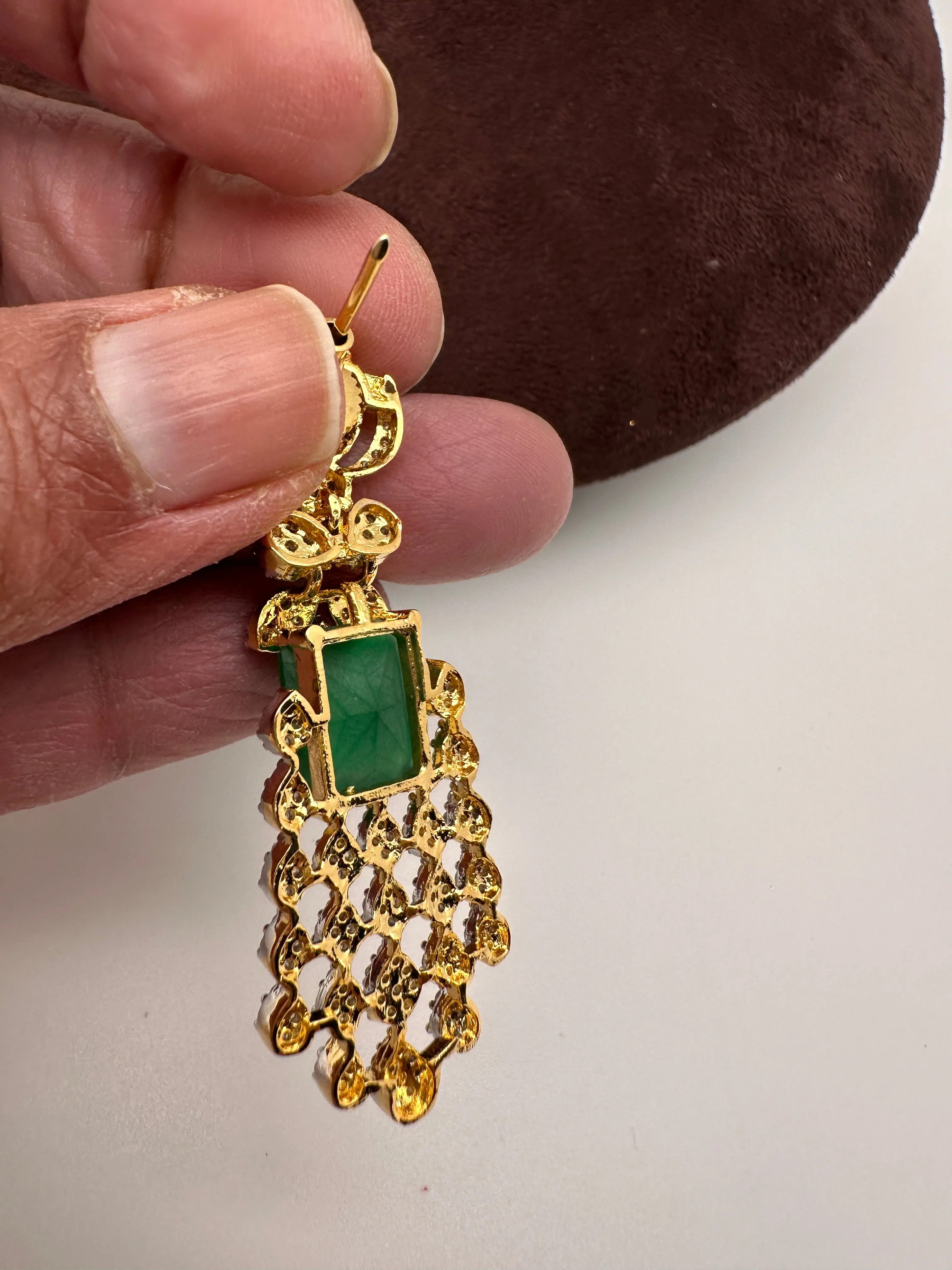AD Color Stone Choker