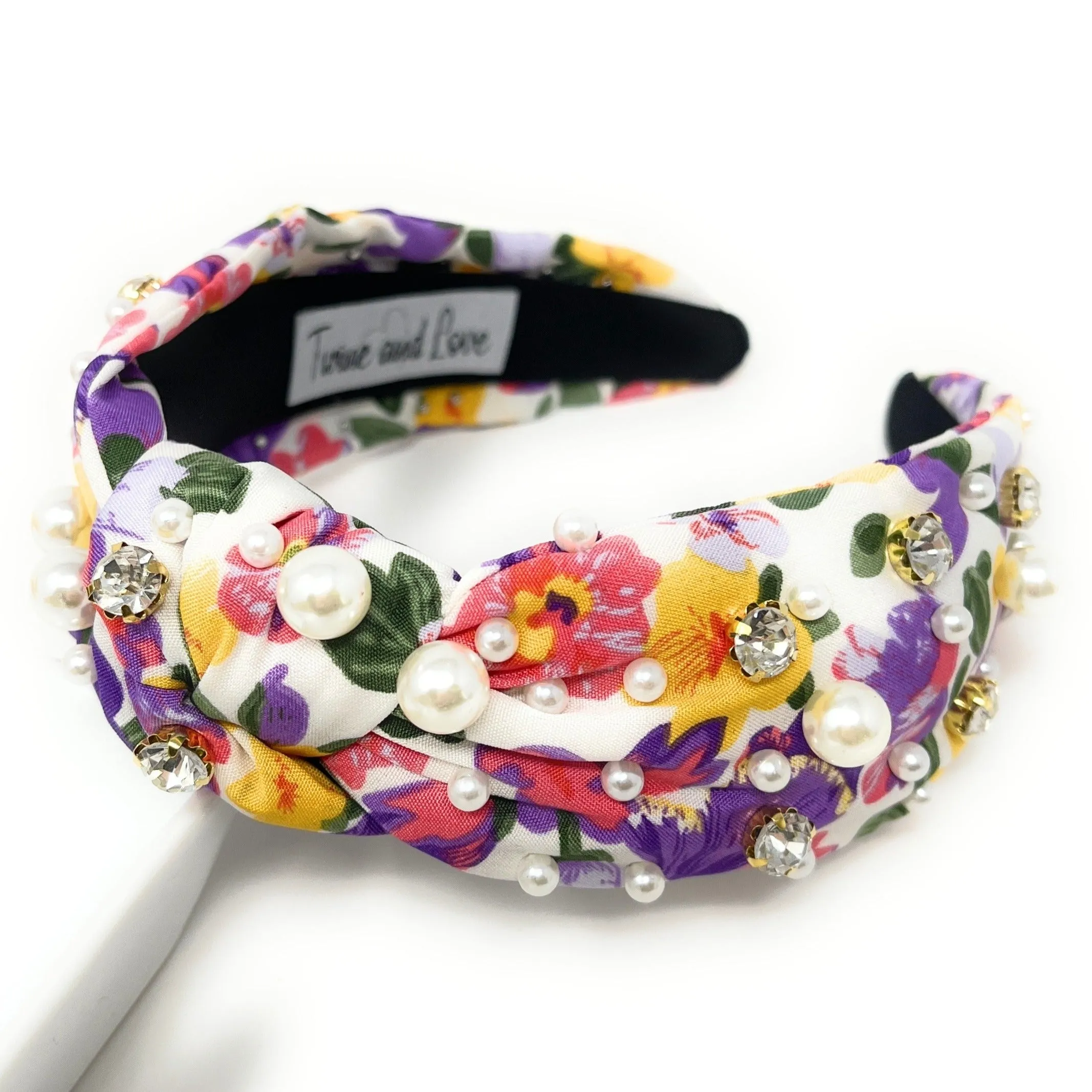 Amelia Knot Jeweled Headband