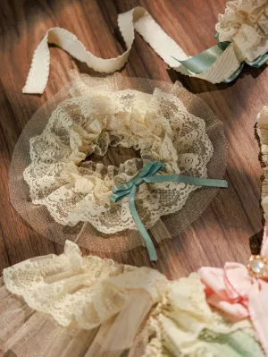 Beige Lace Choker