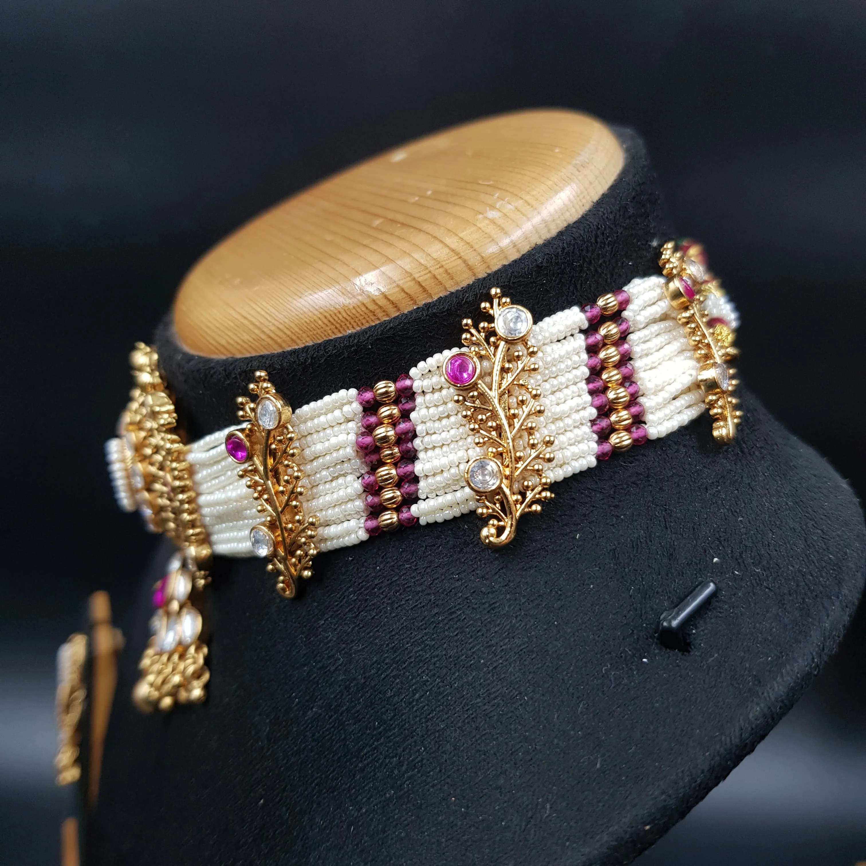 Choker Antique Necklace Set 3571-28