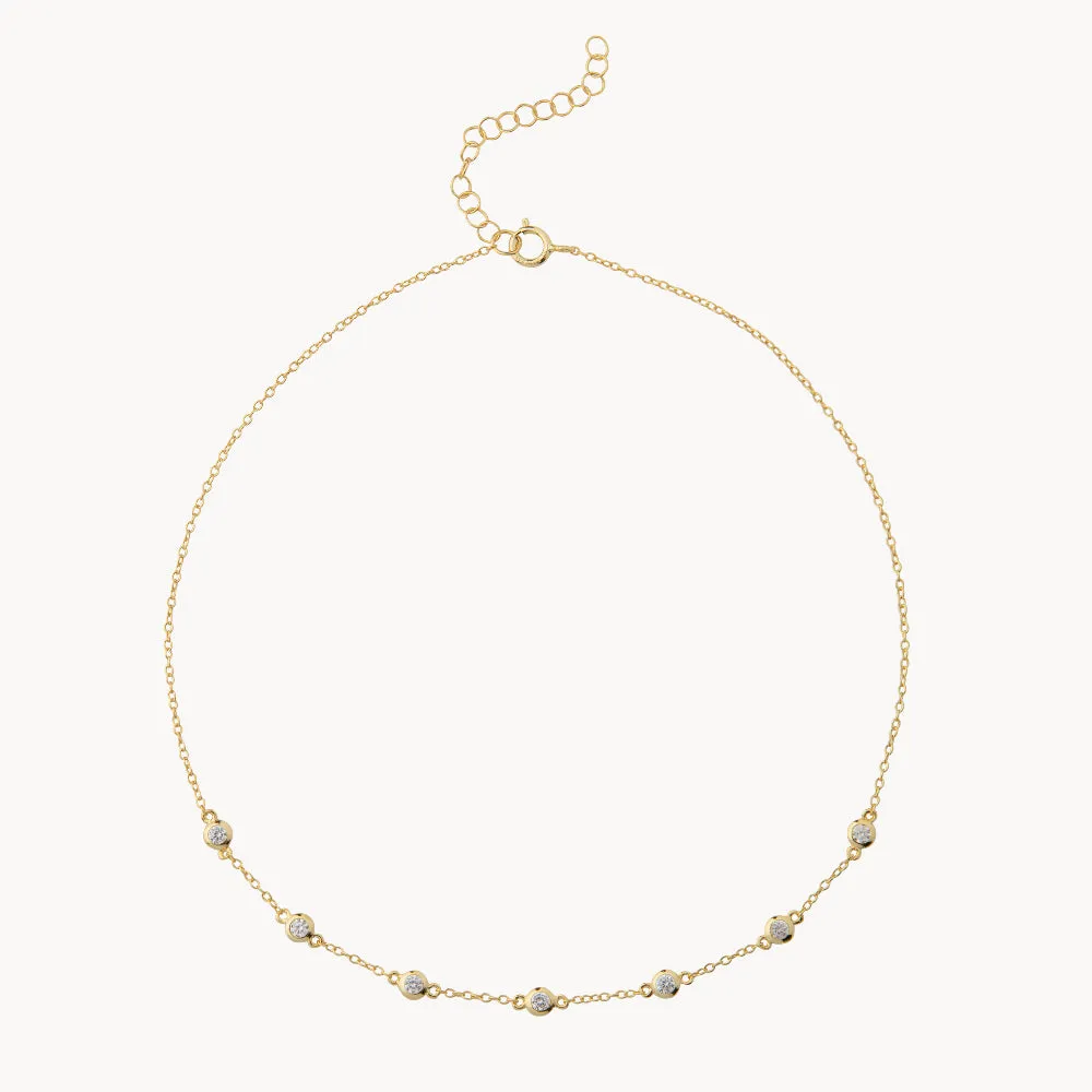 COLLAR CHOKER CZ