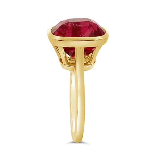 Cushion Spinel Ring