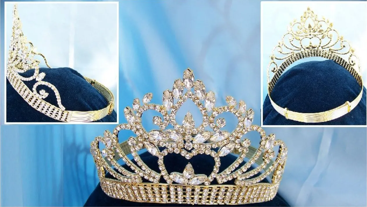 Delmonico  Beauty Pageant  Rhinestone Tiara