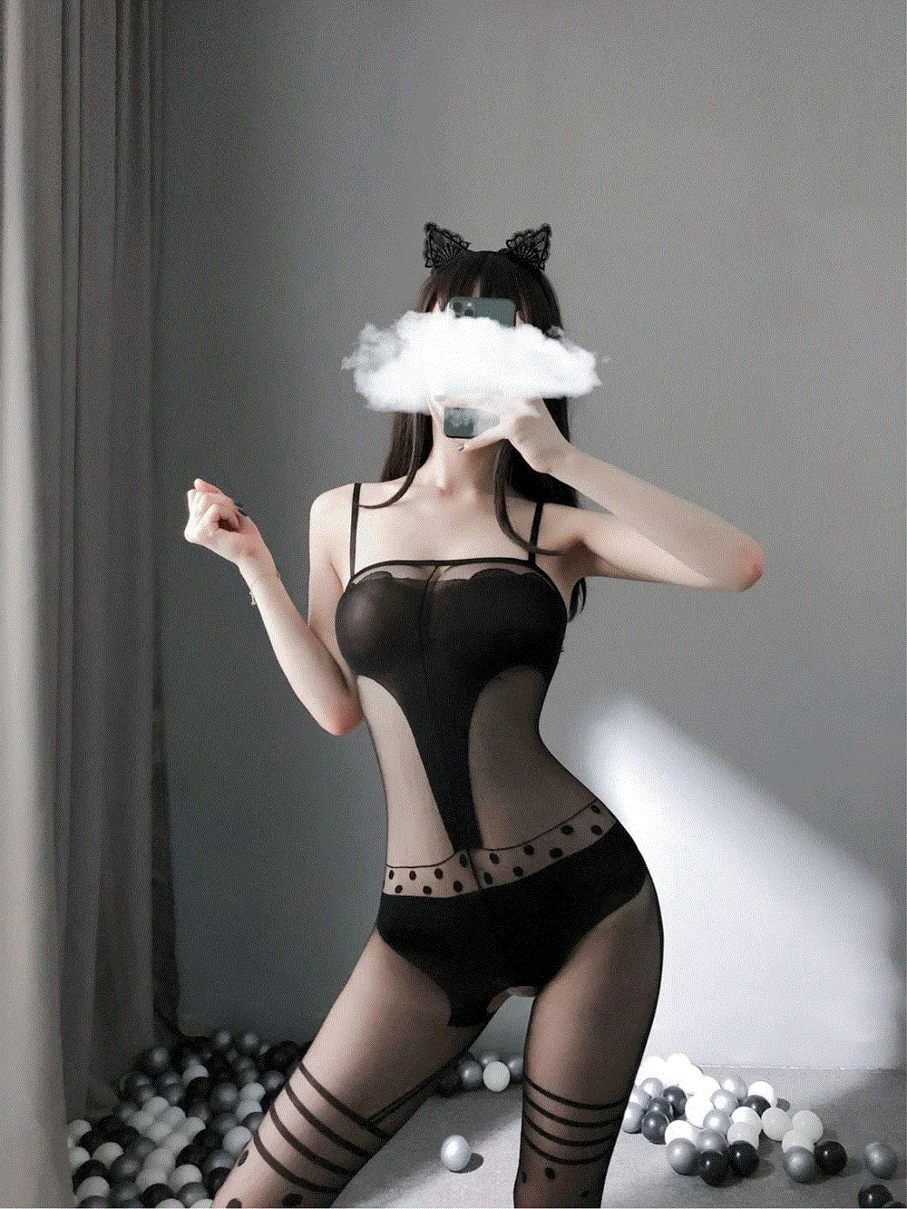 Lovesick Crotchless Bodystocking