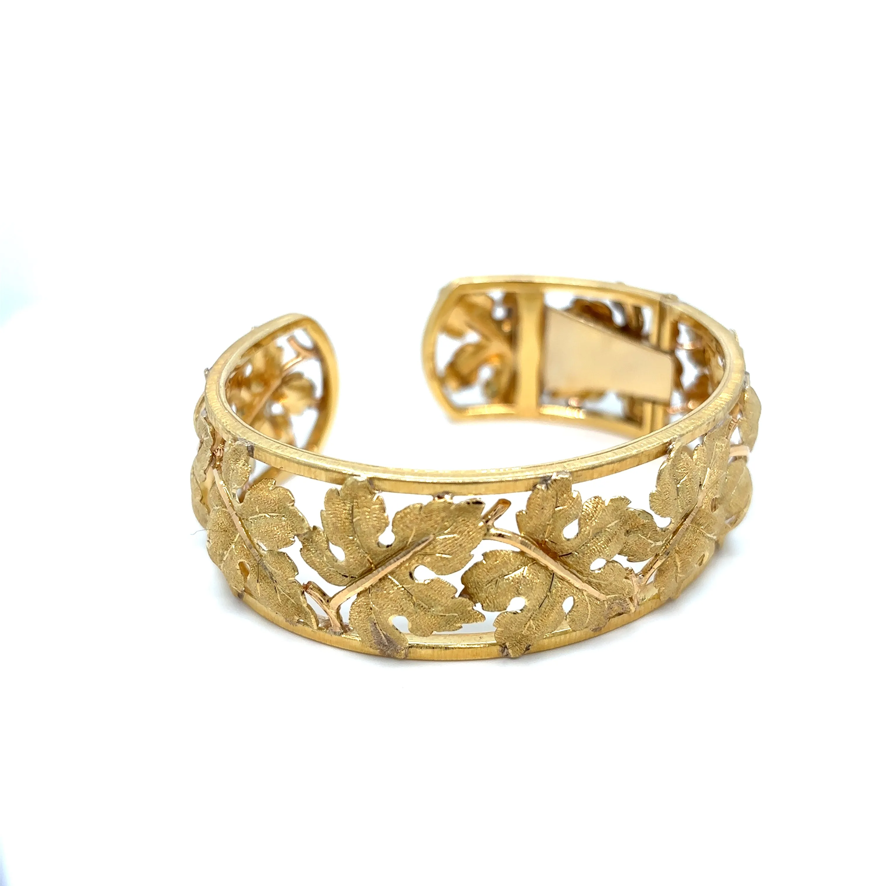 Mario Buccellati 18K Yellow Gold Cuff Bracelet