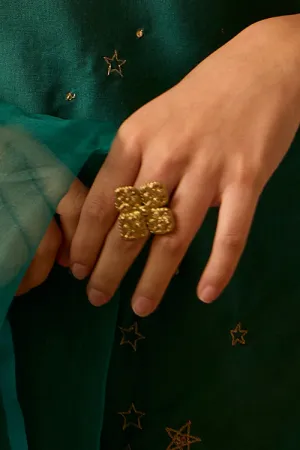 Miharu Square Cocktail Ring