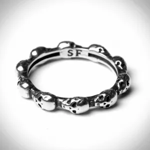 Stackable Skull Rings