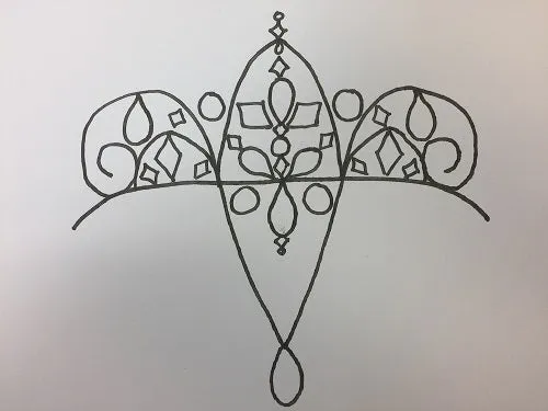 Tiara Design Pattern - Sugar Plum Fairy